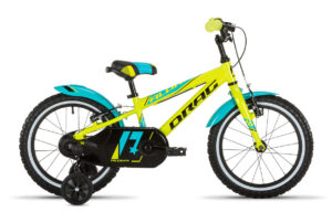 Laste jalgratas 16 tolli Drag Alpha kollane